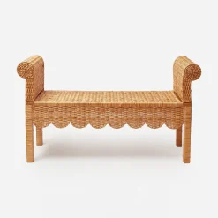Thea Rattan Bench