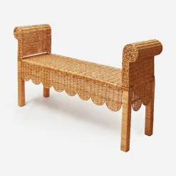 Thea Rattan Bench
