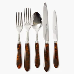 Tortoiseshell Cutlery (5 piece)