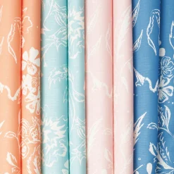 Turquoise Chelsea Square Fabric
