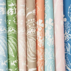 Turquoise Chelsea Square Fabric