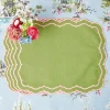 Valérie Green & Pink Placemats (Set of 4)