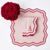 Valérie Pink Napkins (Set of 4)
