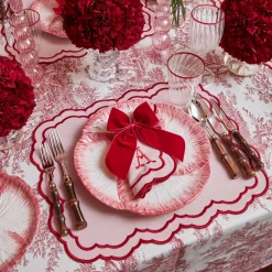Valérie Pink Napkins (Set of 4)