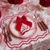 Valérie Pink Placemats & Napkins (Set of 4)