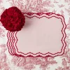 Valérie Pink Placemats (Set of 4)