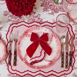 Valérie Pink Placemats (Set of 4)