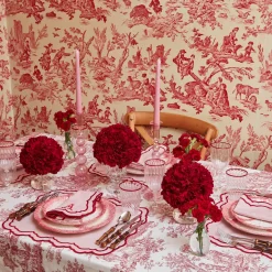 Valérie Pink Placemats (Set of 4)