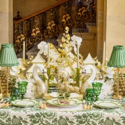 White & Gold Pagoda Lantern
