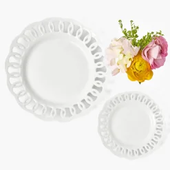 White Lace Starter Plate