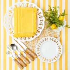 White Lace Starter Plate