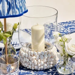 White Pillar Candle (Pair)