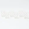White Swirl Outdoor Glasses (Set of 6)