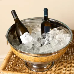 Wicker Champagne Bath