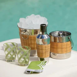 Wicker Cocktail Shaker