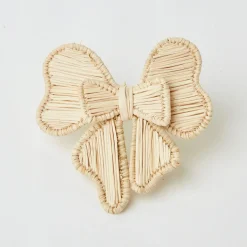 Wicker Napkin Bows (Set of 4)