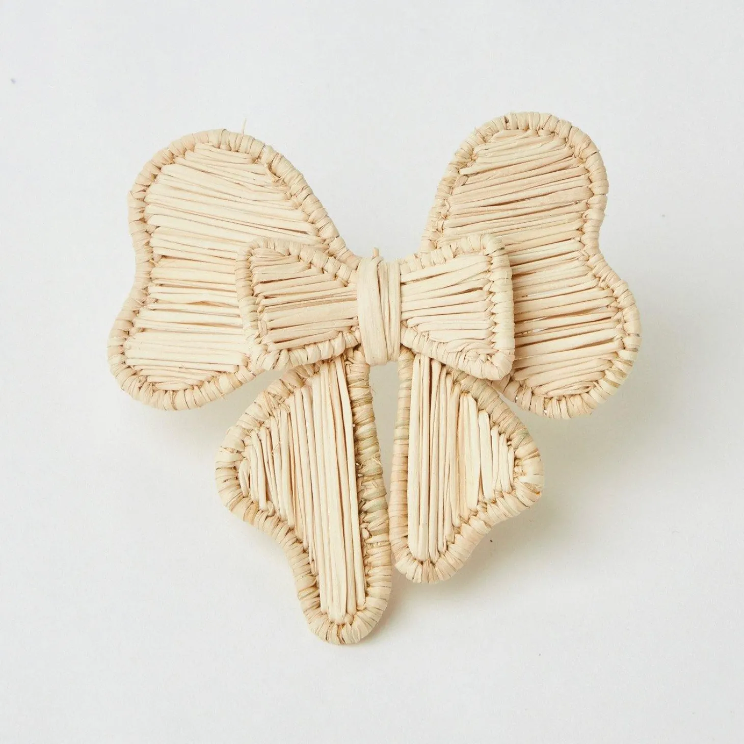 Wicker Napkin Bows (Set of 4)
