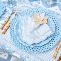 Wicker Napkin Bows (Set of 4)