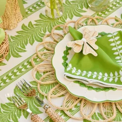 Wicker Napkin Bows (Set of 4)
